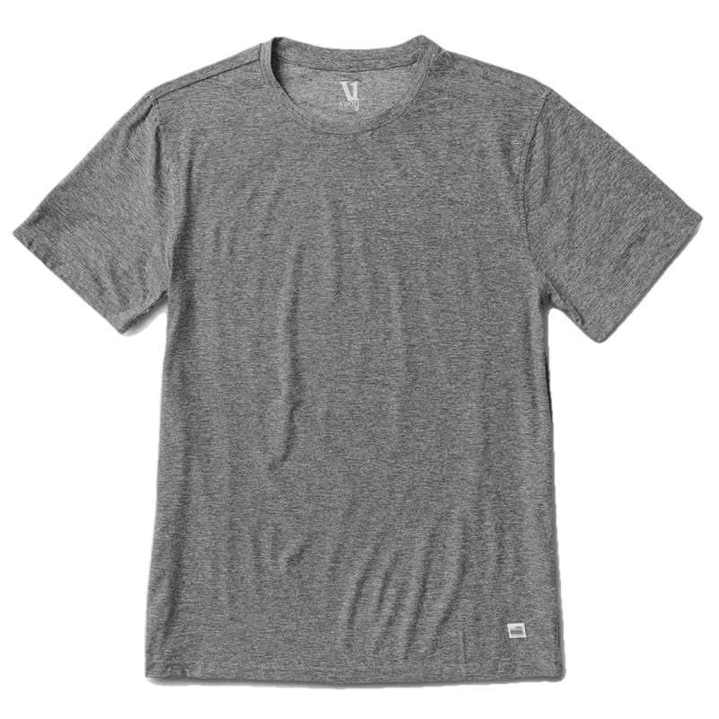 Vuori 01. MENS APPAREL - MENS SS SHIRTS - MENS SS ACTIVE Men's Strato Tech Tee HEATHER GREY