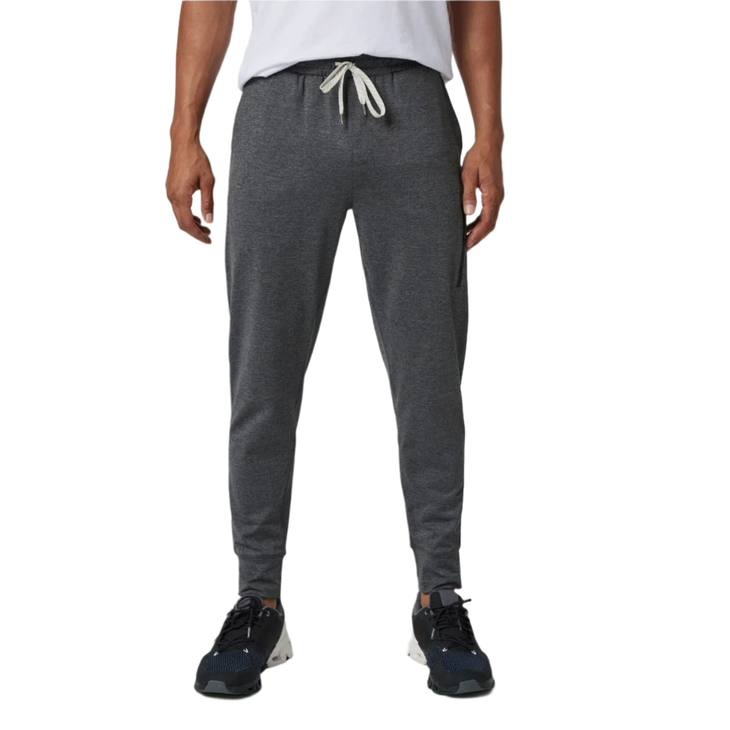 Vuori 01. MENS APPAREL - MENS PANTS - MENS PANTS LOUNGE Men's Sunday Performance Jogger CHARCOAL HEATHER