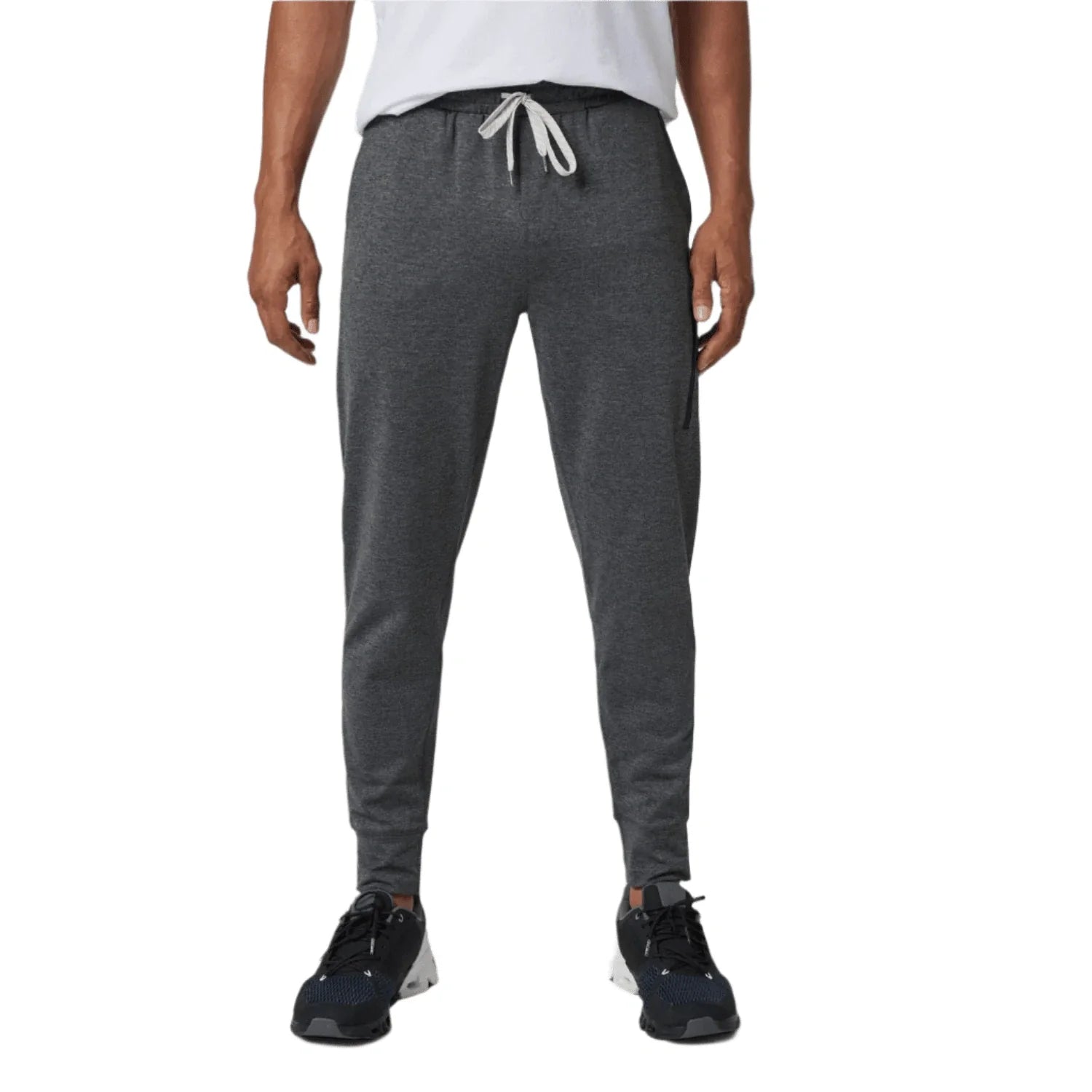 Vuori 01. MENS APPAREL - MENS PANTS - MENS PANTS LOUNGE Men's Sunday Performance Jogger CHARCOAL HEATHER