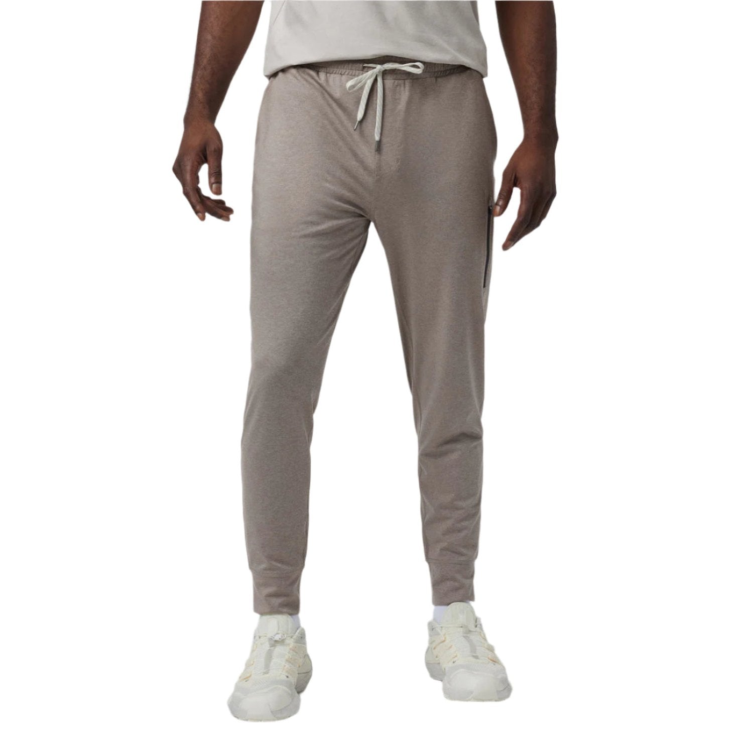 Vuori 01. MENS APPAREL - MENS PANTS - MENS PANTS LOUNGE Men's Sunday Performance Jogger HMO MOCHA HEATHER