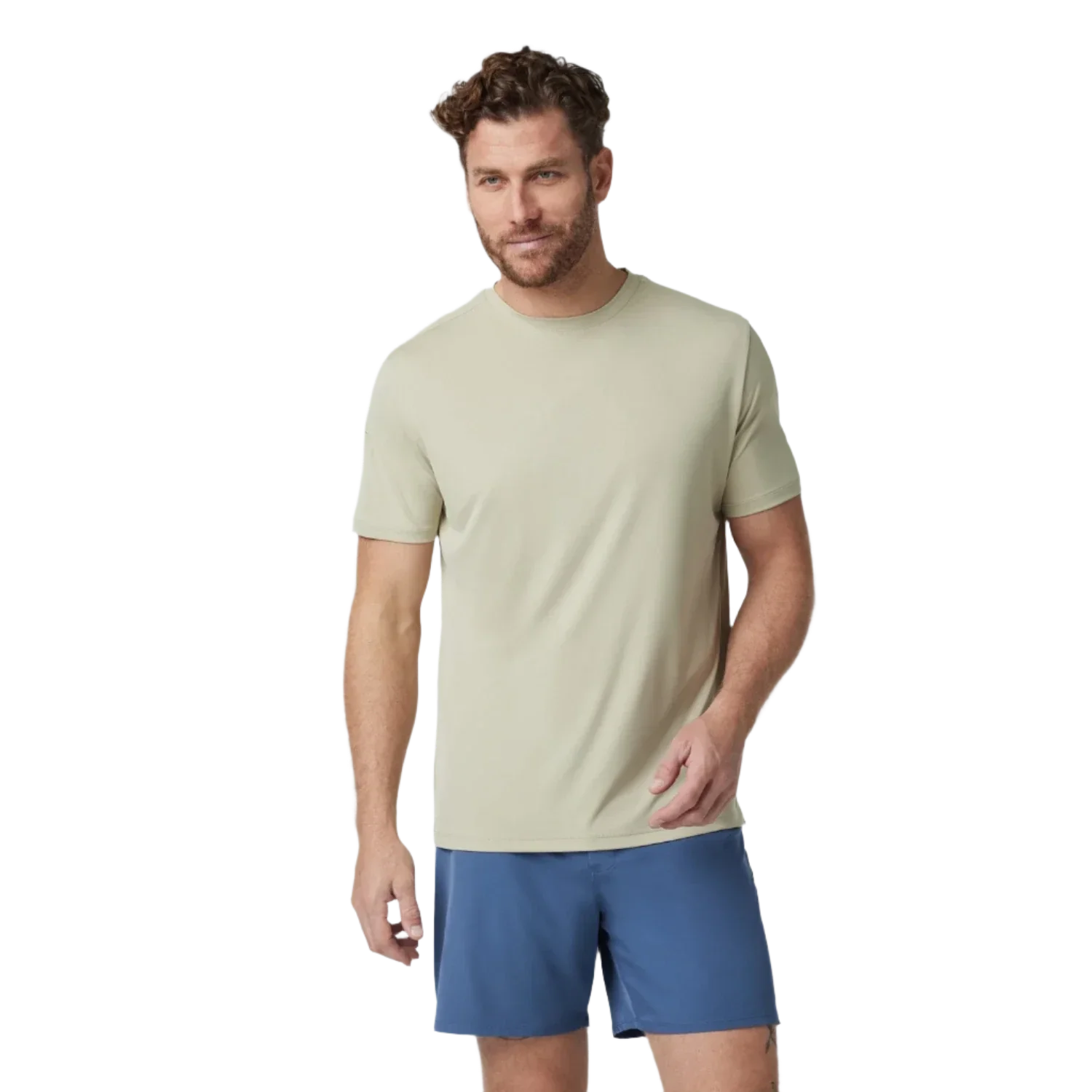 Vuori 01. MENS APPAREL - MENS SS SHIRTS - MENS SS ACTIVE Men's Terra Run Tee WPR WINTER PEAR