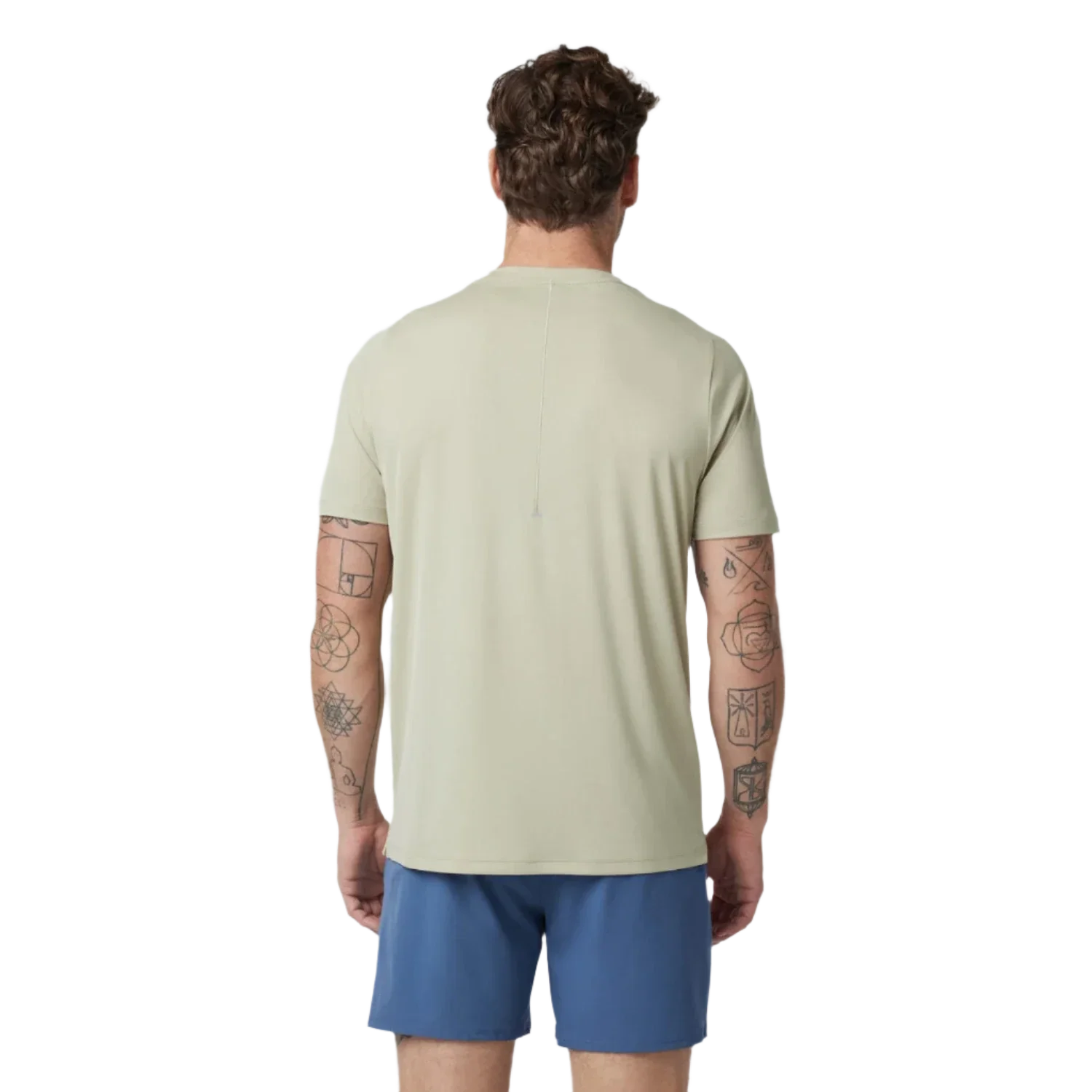 Vuori 01. MENS APPAREL - MENS SS SHIRTS - MENS SS ACTIVE Men's Terra Run Tee WPR WINTER PEAR