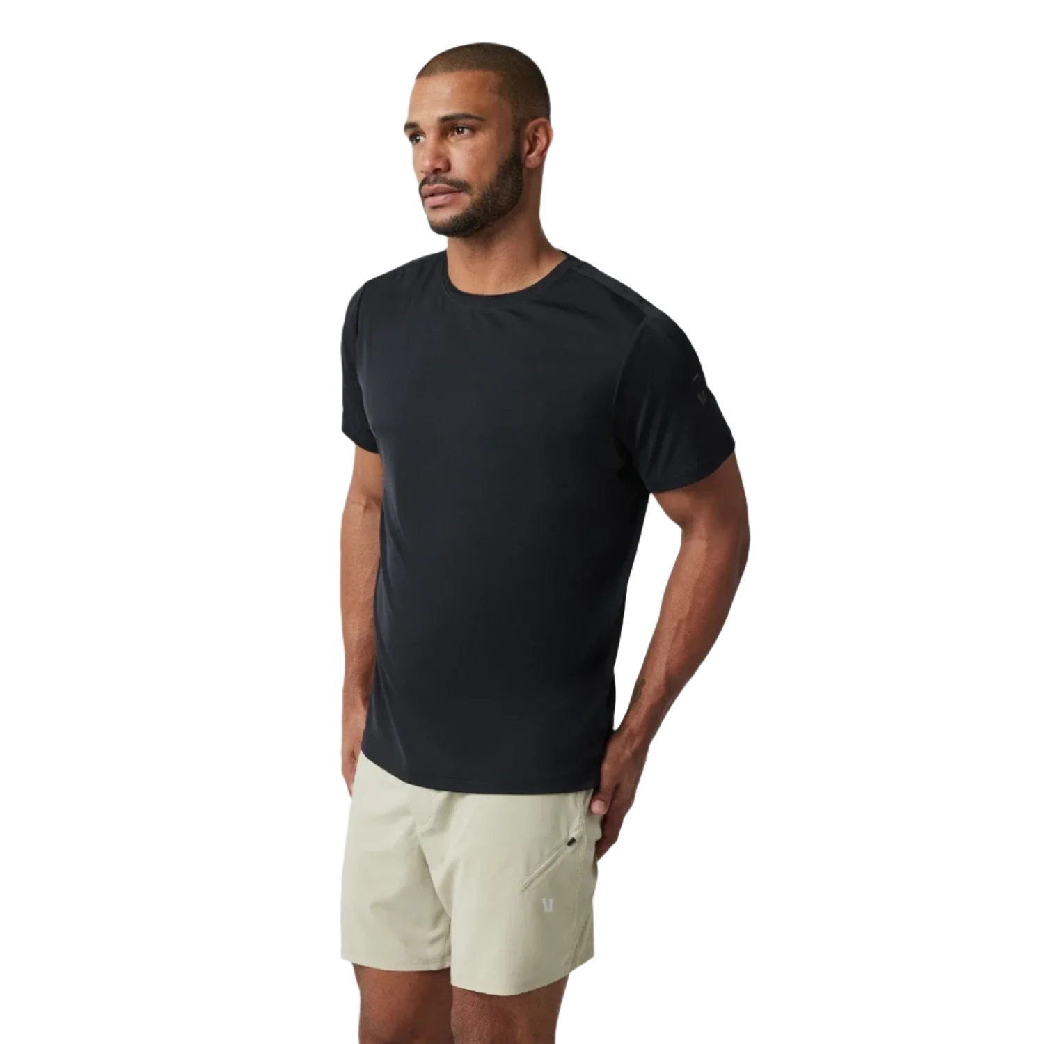 Vuori 01. MENS APPAREL - MENS SS SHIRTS - MENS SS ACTIVE Men's Terra Run Tee BLK BLACK