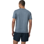 Vuori 01. MENS APPAREL - MENS SS SHIRTS - MENS SS ACTIVE Men's Tradewind Performance Tee 2.0 HPI PACIFIC HEATHER