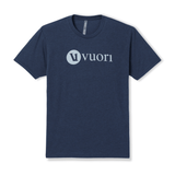 Vuori 01. MENS APPAREL - MENS T-SHIRTS - MENS T-SHIRT SS Men's V1 Vuori Wordmark Logo Tee NVY NAVY