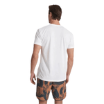 Vuori 01. MENS APPAREL - MENS T-SHIRTS - MENS T-SHIRT SS Men's V1 Vuori Wordmark Logo Tee WVC WHITE VINTAGE CHARCOAL