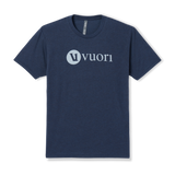 Vuori 01. MENS APPAREL - MENS T-SHIRTS - MENS T-SHIRT SS Men's V1 Vuori Wordmark Logo Tee NVY NAVY