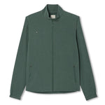 Vuori 01. MENS APPAREL - MENS JACKETS - MENS JACKETS WIND Men's Venture Track Jacket AGN AGATE GREEN LINEN TEXTURE