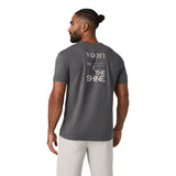 Vuori 01. MENS APPAREL - MENS T-SHIRTS - MENS T-SHIRT SS Men's Vouri Block Tee CCL CHARCOAL