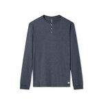 Vuori 01. MENS APPAREL - MENS LS SHIRTS - MENS LS CASUAL Men's Waffle Henley NVY NAVY