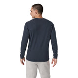 Vuori 01. MENS APPAREL - MENS LS SHIRTS - MENS LS CASUAL Men's Waffle Henley NVY NAVY