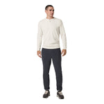 Vuori 01. MENS APPAREL - MENS LS SHIRTS - MENS LS CASUAL Men's Waffle Henley MSM MARSHMALLOW