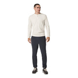 Vuori 01. MENS APPAREL - MENS LS SHIRTS - MENS LS CASUAL Men's Waffle Henley MSM MARSHMALLOW