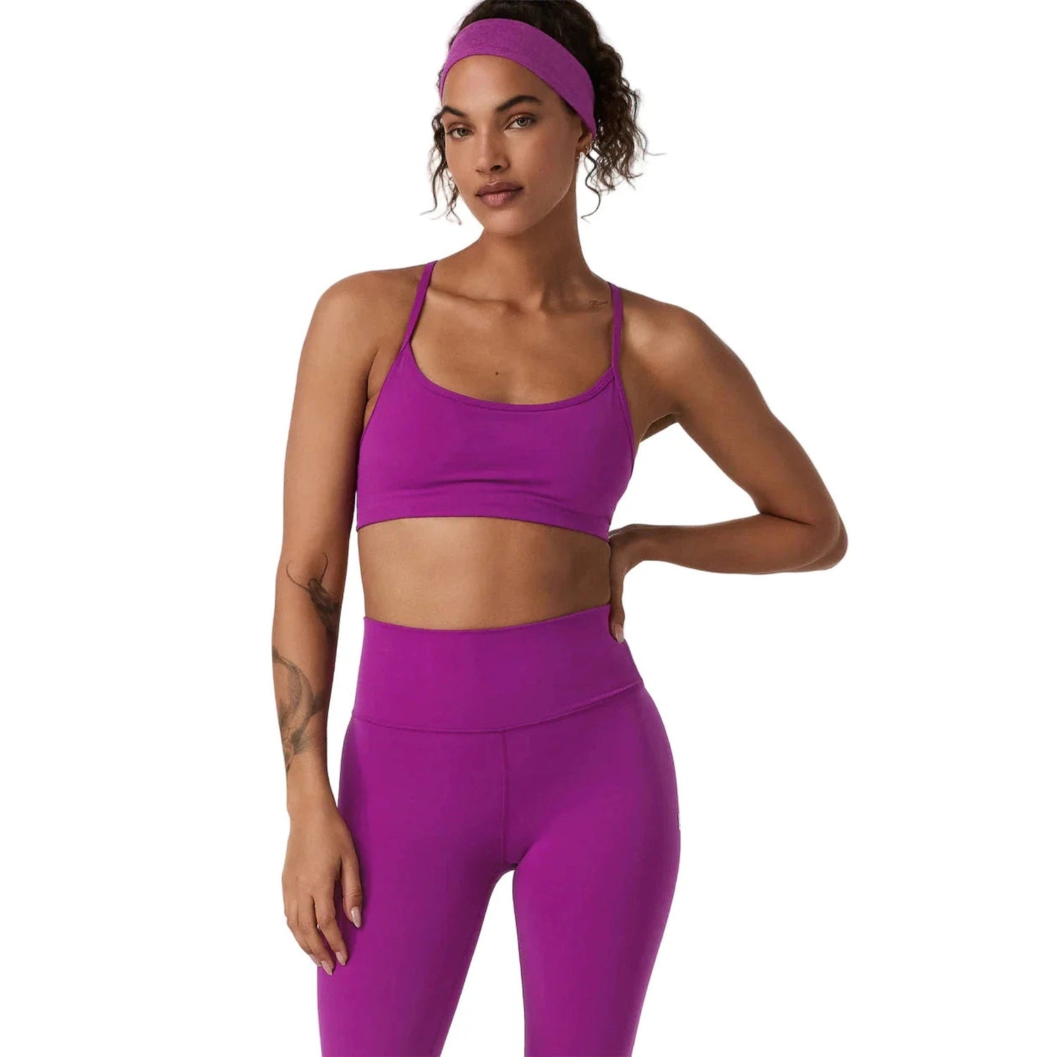 Vuori 02. WOMENS APPAREL - WOMENS PANTS - WOMENS PANTS LEGGINGS Women's Vuori AllTheFeels™ Legging MAG MAGENTA