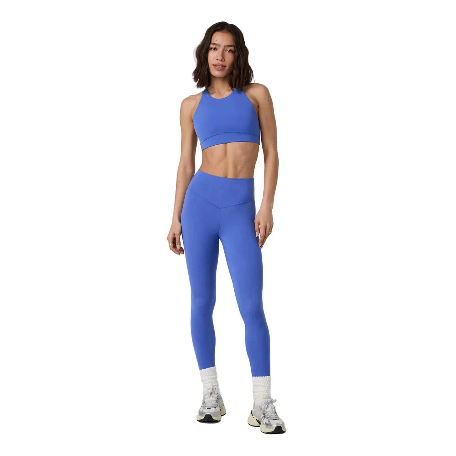Vuori 02. WOMENS APPAREL - WOMENS PANTS - WOMENS PANTS LEGGINGS Women's Vuori AllTheForm™ Legging BRI BRIGHT IRIS
