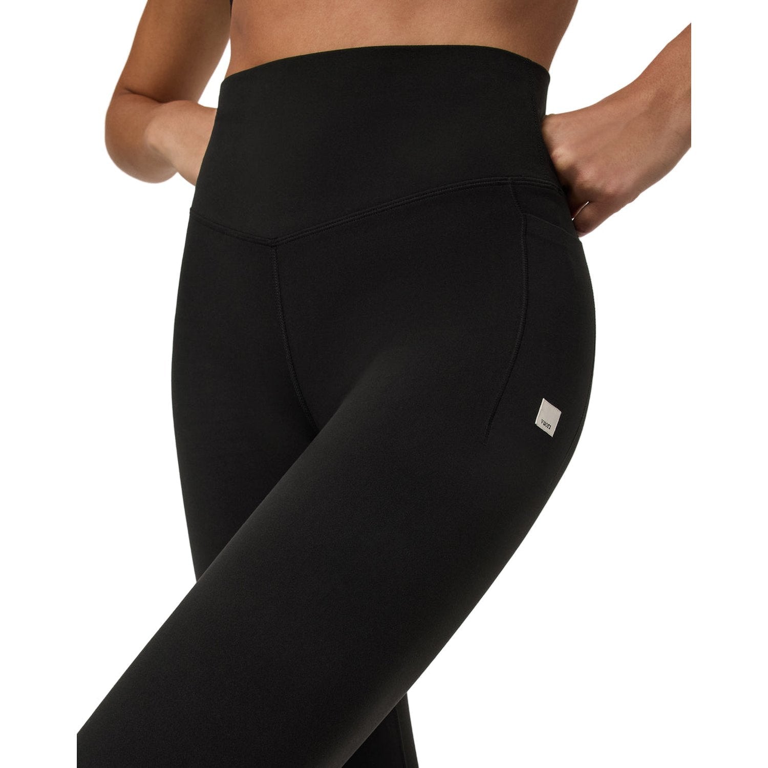 Vuori 02. WOMENS APPAREL - WOMENS PANTS - WOMENS PANTS LEGGINGS Women's Vuori AllTheForm Pocket Legging BLK BLACK