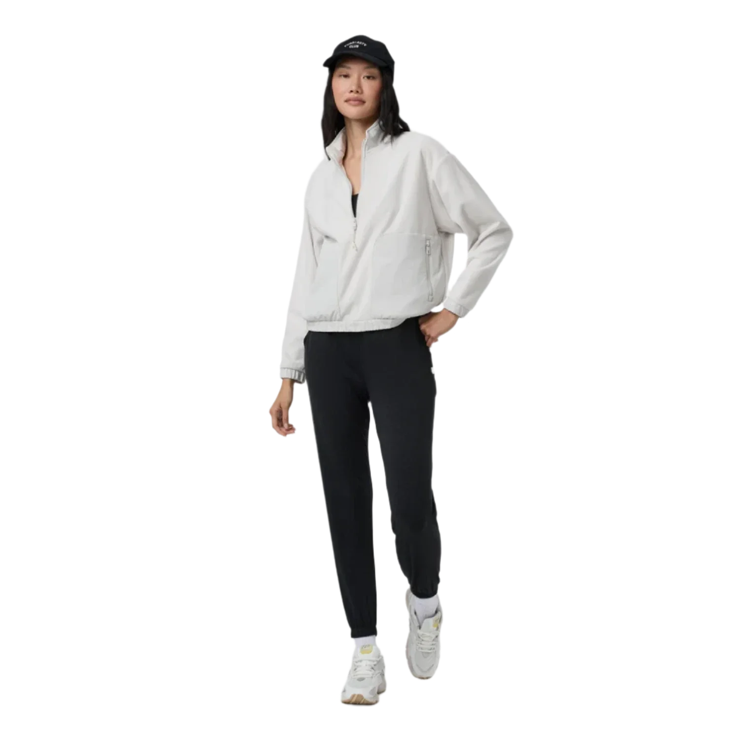 Vuori 02. WOMENS APPAREL - WOMENS HOODIES|SWEATERS - WOMENS PO Q ZIP Women's Aspen Half Zip SAL SALT