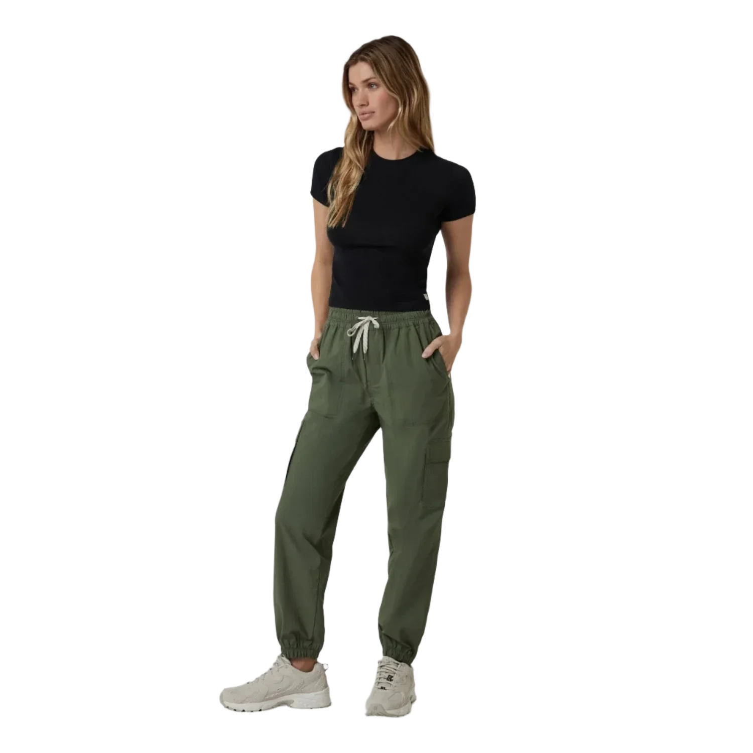 Vuori 02. WOMENS APPAREL - WOMENS PANTS - WOMENS PANTS ACTIVE Women's Birch Jogger ARM ARMY