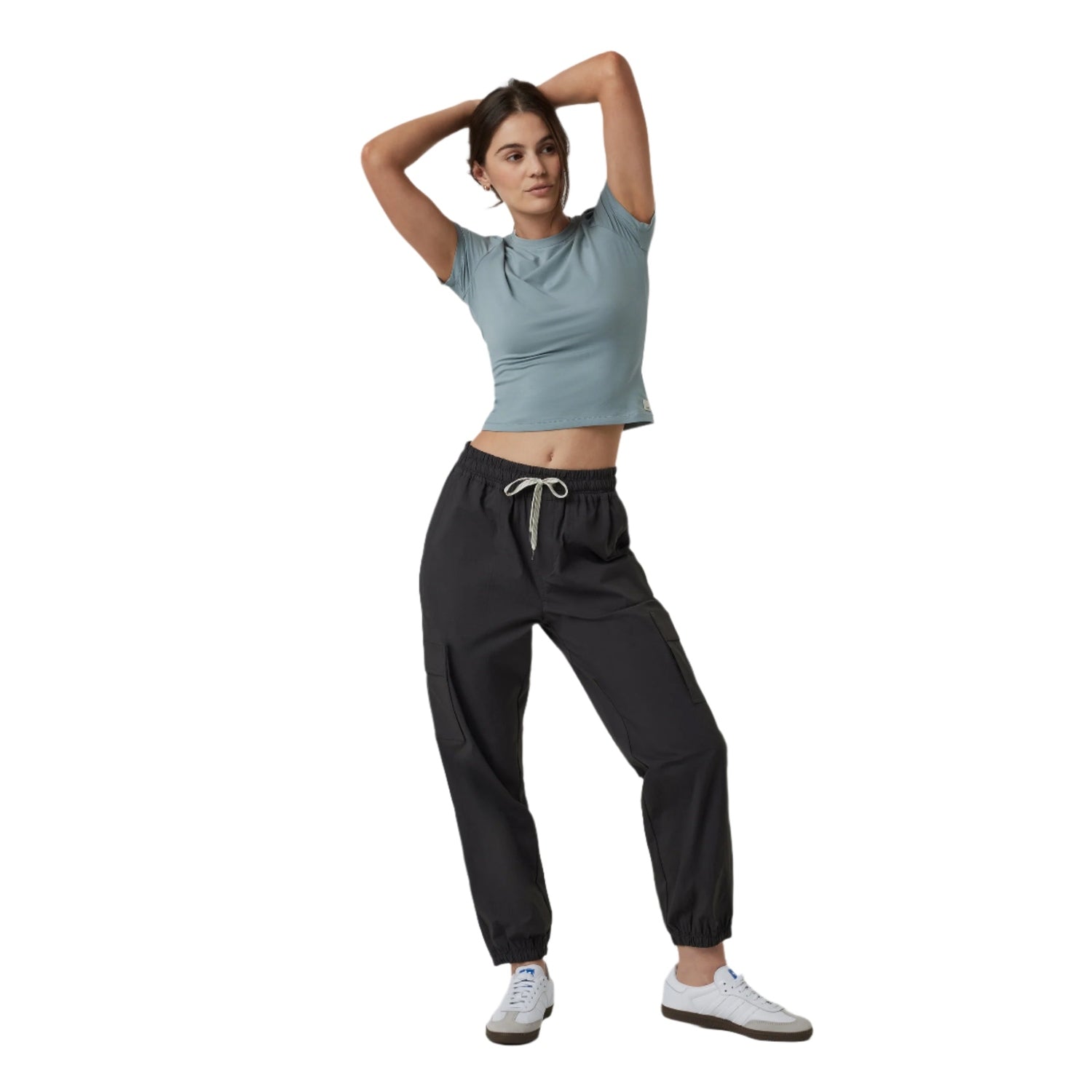 Vuori 02. WOMENS APPAREL - WOMENS PANTS - WOMENS PANTS ACTIVE Women's Birch Jogger VBK VINTAGE BLACK