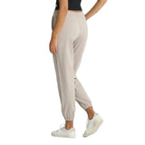 Vuori 02. WOMENS APPAREL - WOMENS PANTS - WOMENS PANTS LOUNGE Women's Boyfriend Jogger HOY OYSTER HEATHER