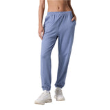 Vuori 02. WOMENS APPAREL - WOMENS PANTS - WOMENS PANTS LOUNGE Women's Boyfriend Jogger HBH BLUE HERON HEATHER