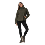 Vuori 02. WOMENS APPAREL - WOMENS JACKETS - WOMENS JACKETS INSULATED Women's Canyon Insulated Jacket OLV OLIVE