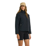 Vuori 02. WOMENS APPAREL - WOMENS JACKETS - WOMENS JACKETS INSULATED Women's Canyon Insulated Jacket BLACK