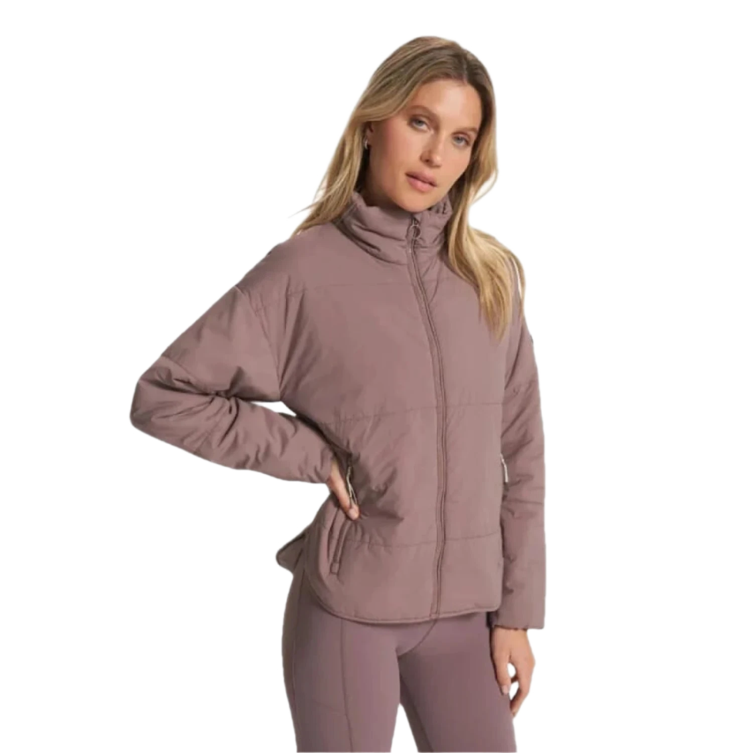 Vuori 02. WOMENS APPAREL - WOMENS JACKETS - WOMENS JACKETS INSULATED Women's Canyon Insulated Jacket HZL HAZEL