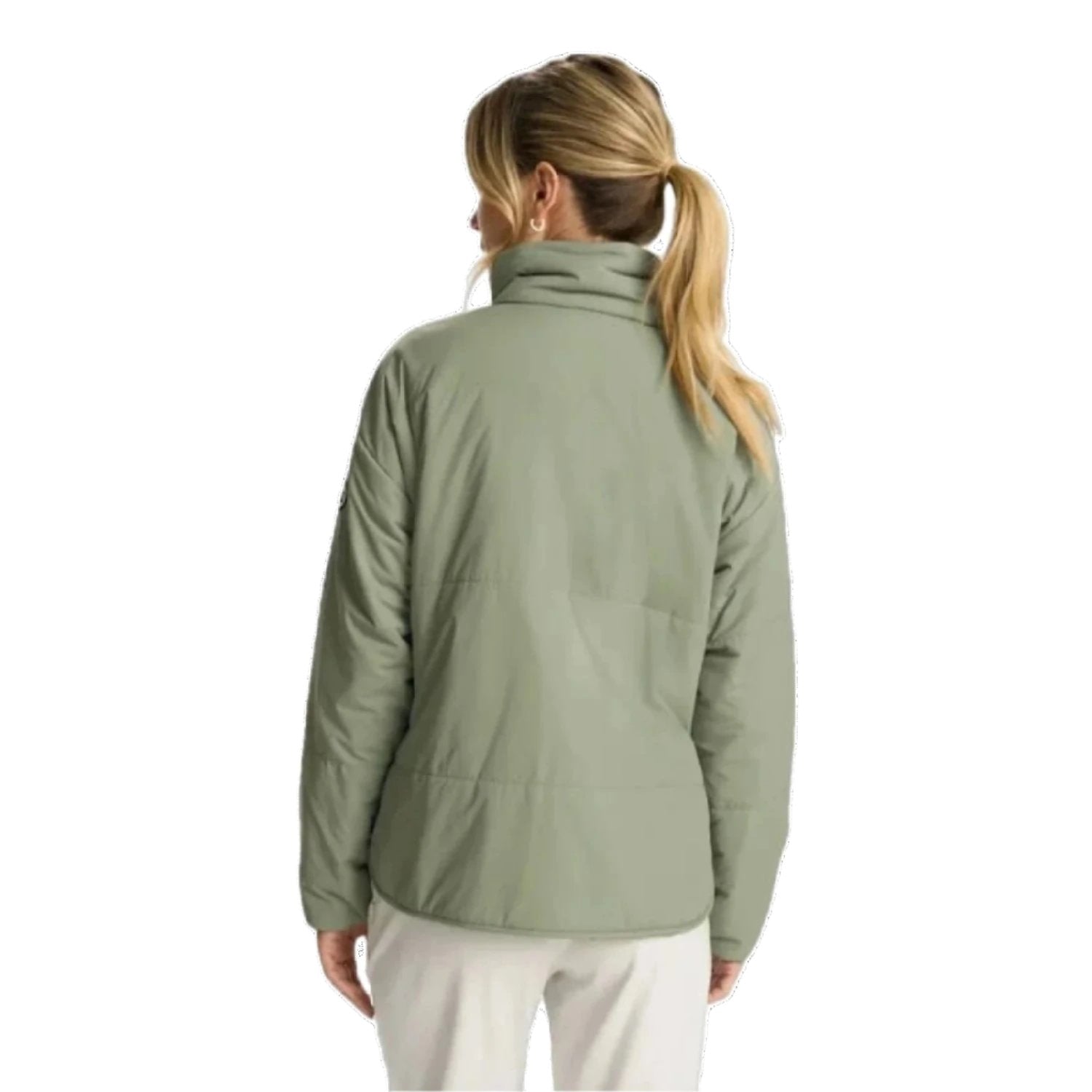 Vuori 02. WOMENS APPAREL - WOMENS JACKETS - WOMENS JACKETS INSULATED Women's Canyon Insulated Jacket PISTACHIO