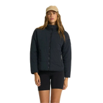 Vuori 02. WOMENS APPAREL - WOMENS JACKETS - WOMENS JACKETS INSULATED Women's Canyon Insulated Jacket BLACK