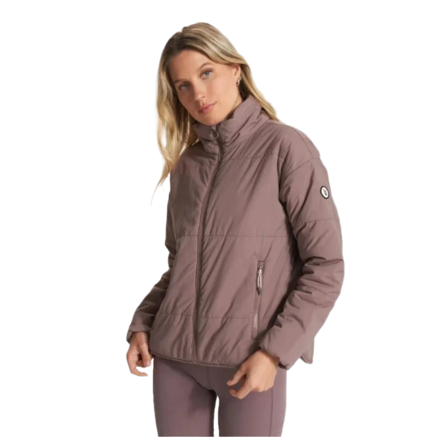 Vuori 02. WOMENS APPAREL - WOMENS JACKETS - WOMENS JACKETS INSULATED Women's Canyon Insulated Jacket HZL HAZEL