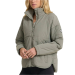 Vuori 02. WOMENS APPAREL - WOMENS JACKETS - WOMENS JACKETS INSULATED Women's Canyon Insulated Jacket LAUREL