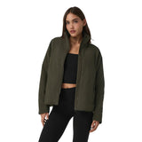 Vuori 02. WOMENS APPAREL - WOMENS JACKETS - WOMENS JACKETS INSULATED Women's Canyon Insulated Jacket OLV OLIVE