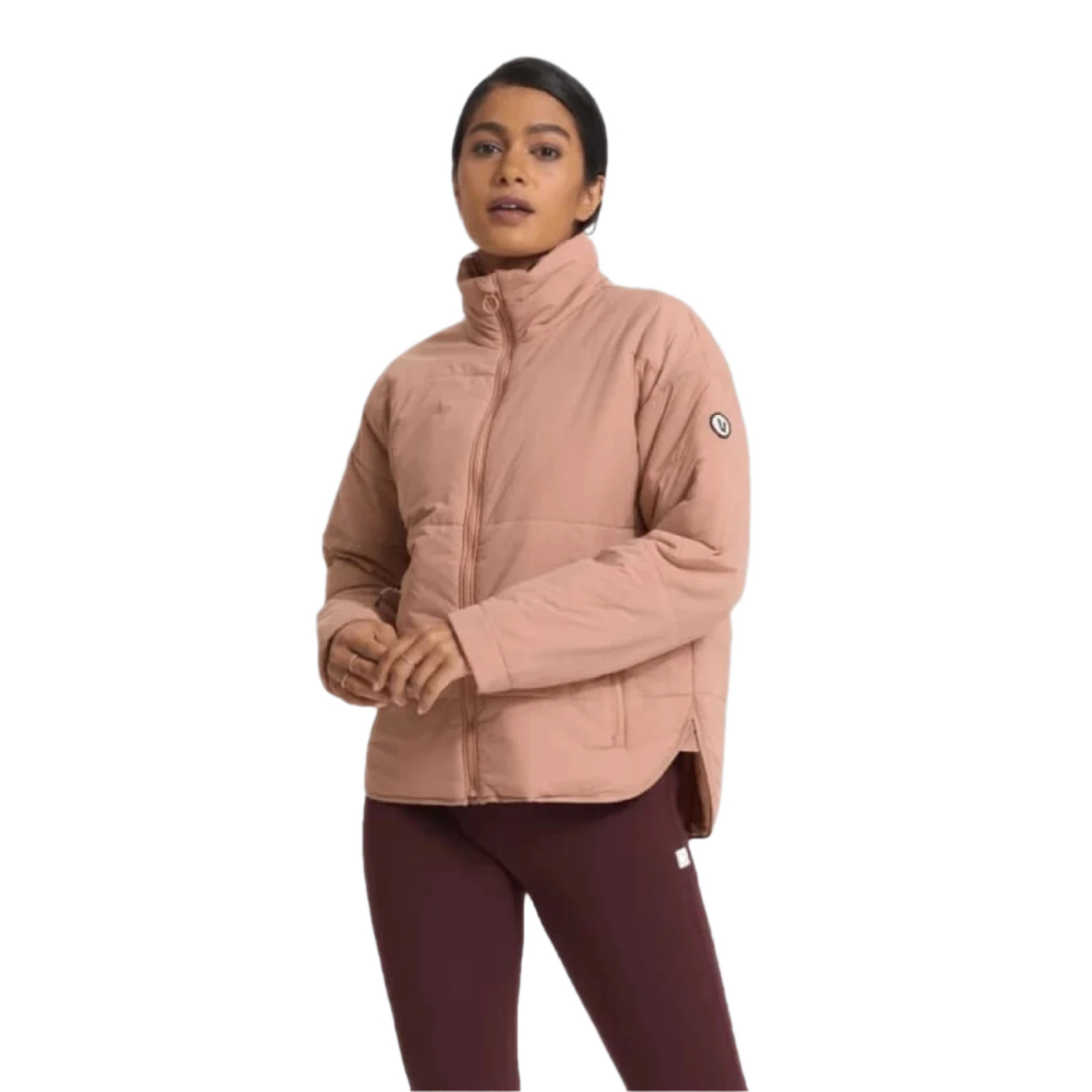 Vuori 02. WOMENS APPAREL - WOMENS JACKETS - WOMENS JACKETS INSULATED Women's Canyon Insulated Jacket ROSE