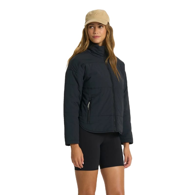 Vuori 06. W. INSULATION_FLEECE - W. INSULATED JACKETS Women's Canyon Insulated Jacket BLACK