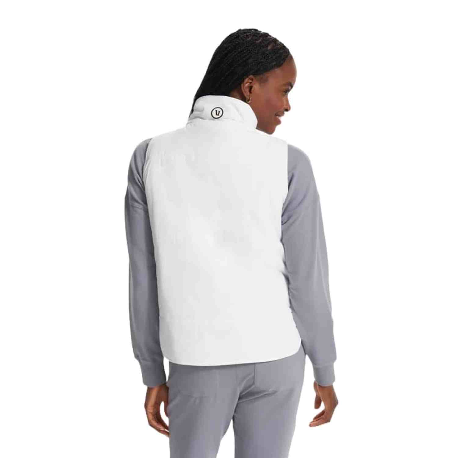 Vuori 02. WOMENS APPAREL - WOMENS VEST - WOMENS VEST INSULATED Women's Canyon Insulated Vest WHT WHITE