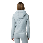 Vuori 02. WOMENS APPAREL - WOMENS JACKETS - WOMENS JACKETS FLEECE Women's Chilled Out Full Zip CBL CHALK BLUE