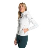 Vuori 02. WOMENS APPAREL - WOMENS JACKETS - WOMENS JACKETS FLEECE Women's Chilled Out Full Zip WHT WHITE