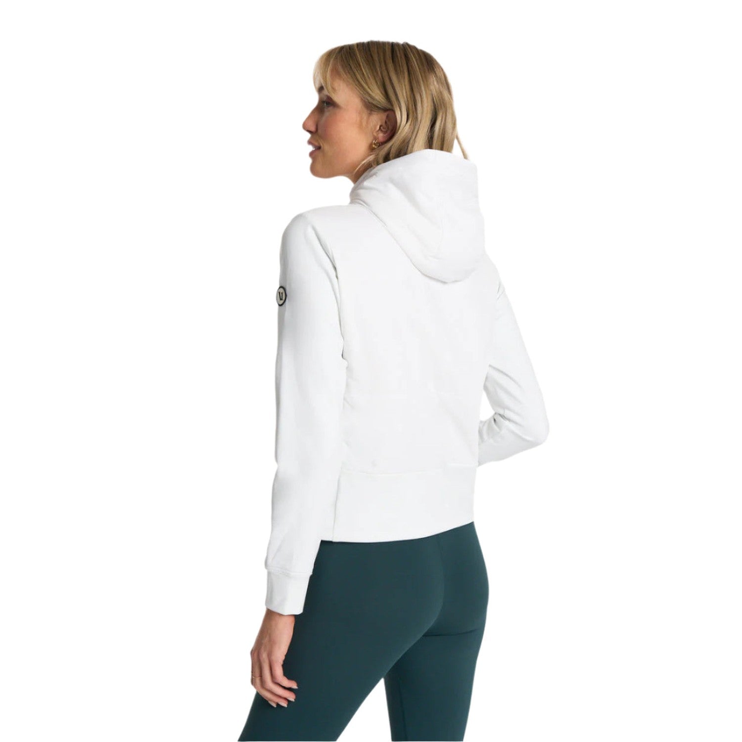 Vuori 02. WOMENS APPAREL - WOMENS JACKETS - WOMENS JACKETS FLEECE Women's Chilled Out Full Zip WHT WHITE