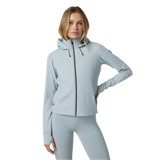 Vuori 02. WOMENS APPAREL - WOMENS JACKETS - WOMENS JACKETS FLEECE Women's Chilled Out Full Zip CBL CHALK BLUE