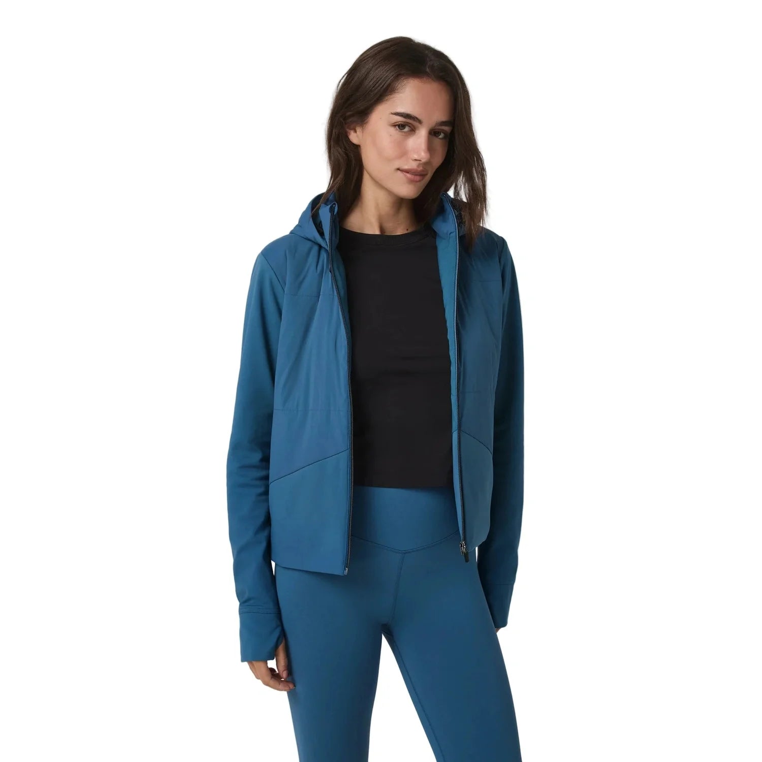 Vuori 02. WOMENS APPAREL - WOMENS JACKETS - WOMENS JACKETS FLEECE Women's Chilled Out Full Zip LAG LAGOON