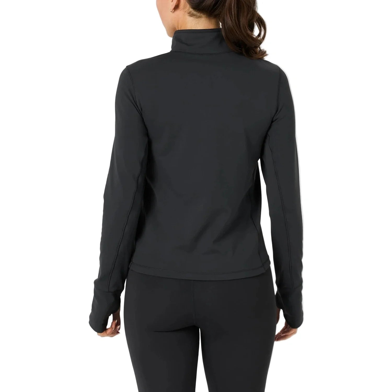 Vuori 02. WOMENS APPAREL - WOMENS HOODIES|SWEATERS - WOMENS PO Q ZIP Women's Chilled Out Half Zip WBL WASHED BLACK