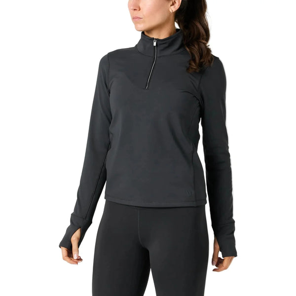 ヒロTraditional Weatherwear UNIONSLACK Vuori Women's Chilled out Half Zip - High Country Outfitters