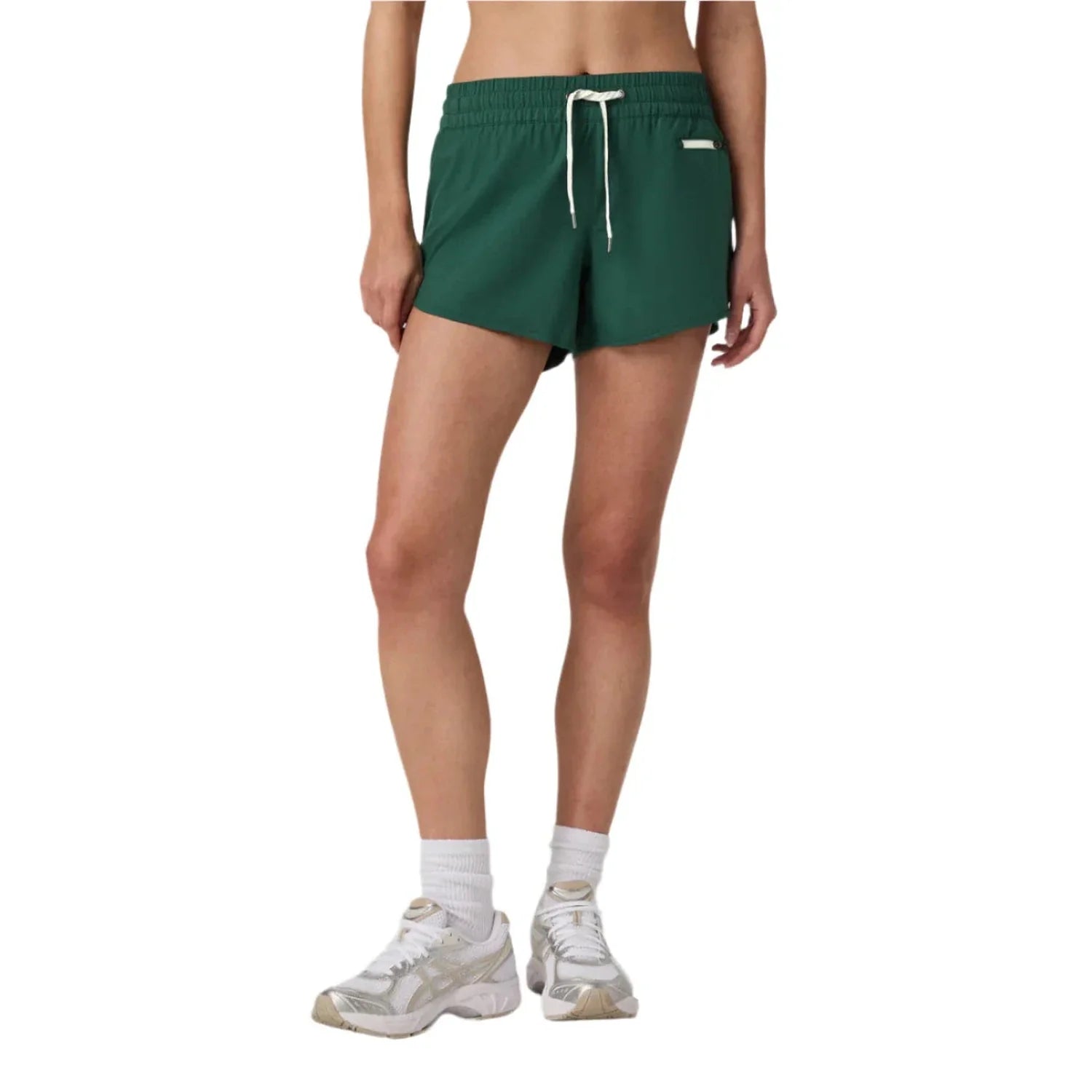 Vuori 02. WOMENS APPAREL - WOMENS SHORTS - WOMENS SHORTS ACTIVE Women's Clementine Short 2.0 - 4 in VRI VIRIDIAN