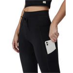 Vuori 02. WOMENS APPAREL - WOMENS PANTS - WOMENS PANTS LEGGINGS Women's Daily Pocket Legging BLK BLACK