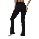 Vuori 02. WOMENS APPAREL - WOMENS PANTS - WOMENS PANTS CASUAL Women's Daily Split Flare BLK BLACK