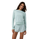 Vuori 02. WOMENS APPAREL - WOMENS LS SHIRTS - WOMENS LS ACTIVE Women's Daydream Crew SMH SPEARMINT HEATHER
