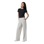 Vuori 02. WOMENS APPAREL - WOMENS PANTS - WOMENS PANTS CASUAL Women's Elevation Trouser HEE ECRU HEATHER