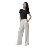 Vuori 02. WOMENS APPAREL - WOMENS PANTS - WOMENS PANTS CASUAL Women's Elevation Trouser HEE ECRU HEATHER