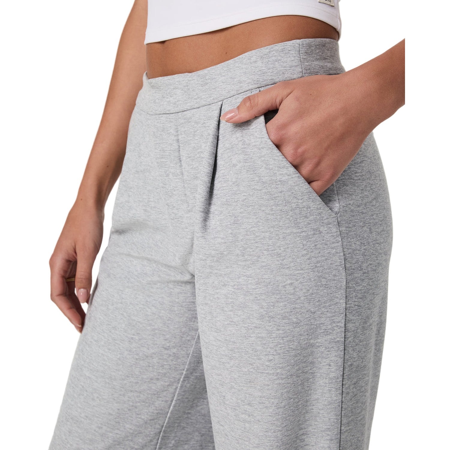 Vuori 02. WOMENS APPAREL - WOMENS PANTS - WOMENS PANTS CASUAL Women's Elevation Trouser LHG LIGHT HEATHER GREY